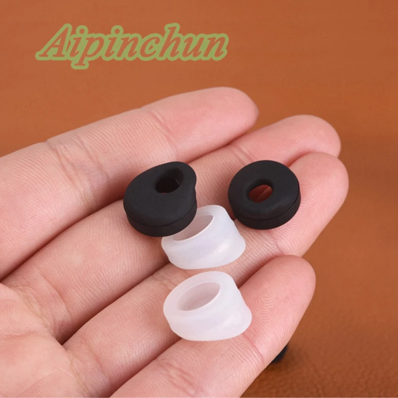

Aipinchun 6Pcs/Lot Replacement Ear Pads Soft Silicone Earbuds Tips For In-ear Bluetooth Wireless Headphone Headset Earphones
