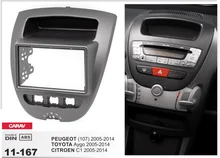 frame+Car DVD radio Android 6.0.1 Autoradio GPS Navigation Player Headunit for Toyota Aygo Citroen C1 Peugeot 107 stereo gps dvr