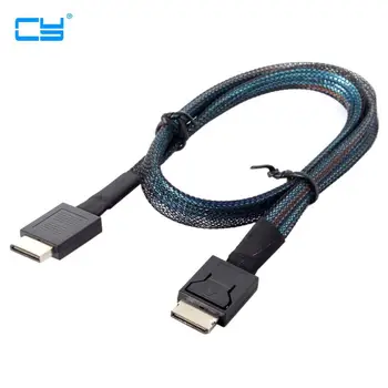 

OCuLink PCIe PCI-Express SFF-8611 4i to OCuLink SFF-8611 SSD Data Active Cable 50cm