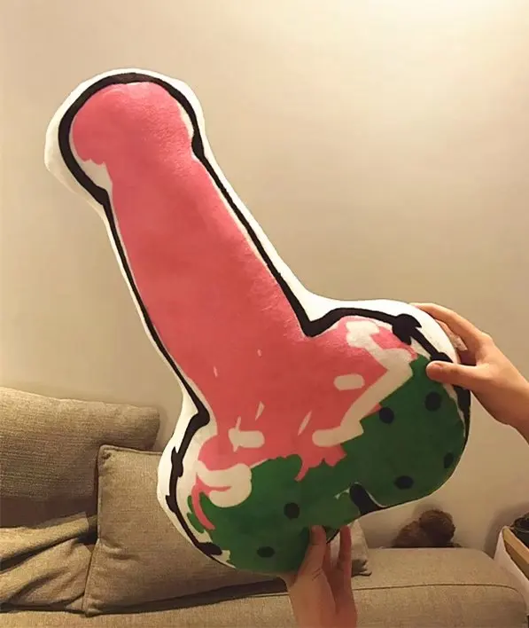 45 см креативная Сексуальная подушка в форме пениса пародия бойфренда забавная секс плюшевая игрушка