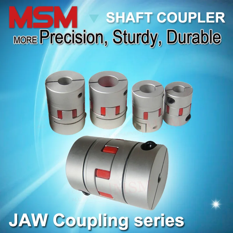 MSM JAW Coupling 5pcs/lot D80L114 Spider Aluminium Shaft Couplersin
