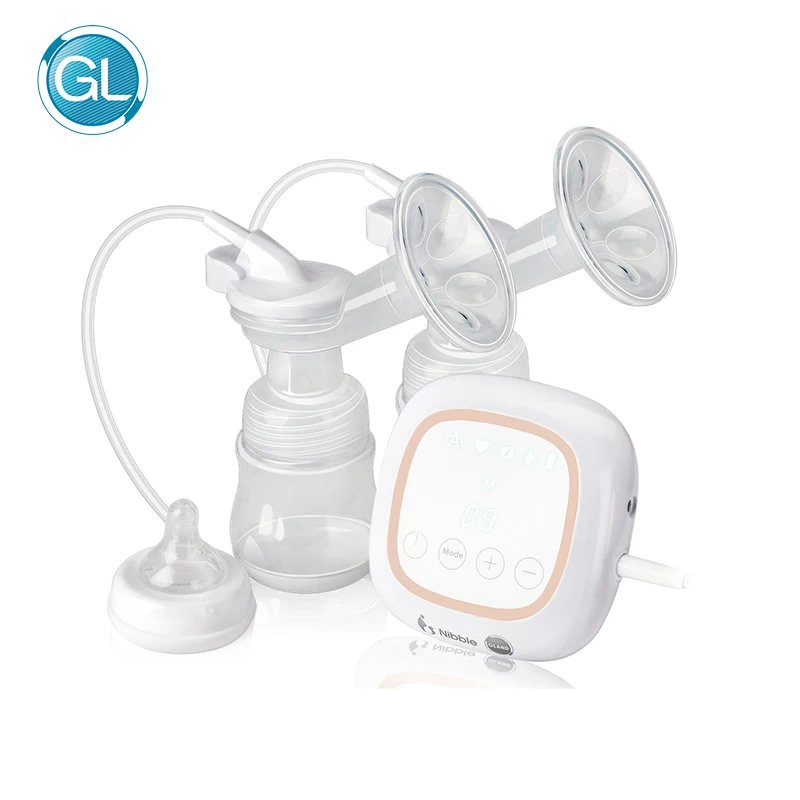 

GL Multifunctional Electric Double Breast Pump Portable Breast Pump USB Charge Touch Screen Baby Breast Feeding Pumps