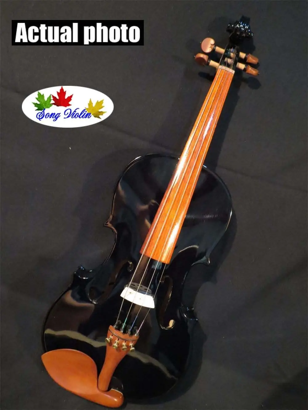 Black varnish colors 16" electric acoustic viola,Wonderful Sound 8587