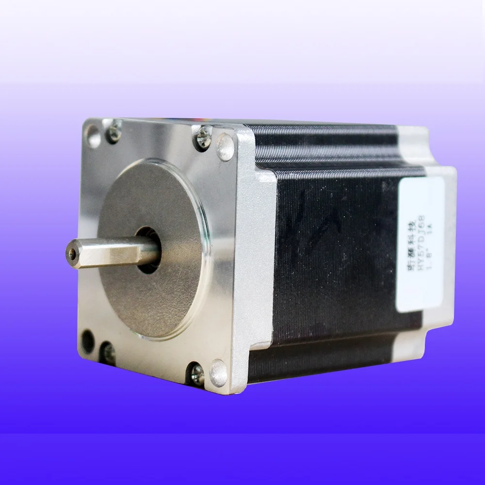 

Two phase hybrid stepping motor HY57DJ68 57 stepper motor torque 1.35N.m/68mm/4 line