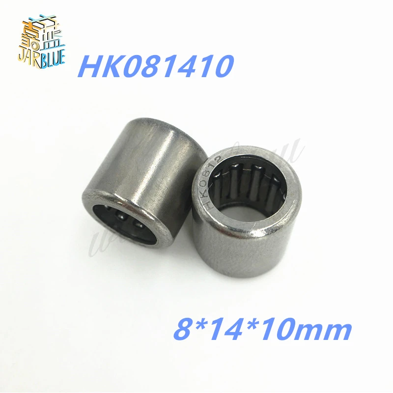 

Free shipping 10pcs HK081410 8*14*10mm needle roller bearing 8X14X10mm whosale and retail draw cup bearing