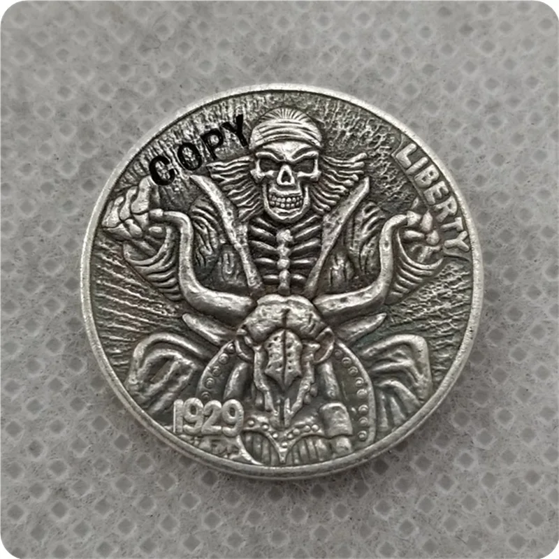 

Hobo Nickel Coin_Type #59_1934-D BUFFALO NICKEL copy coins commemorative coins collectibles