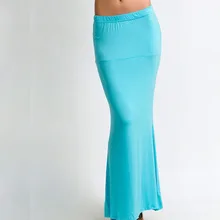 Новинка, Женская юбка, модные юбки, сексуальный Повседневный светильник, синяя однотонная женская юбка с высокой талией и длиной до колен, 19March19