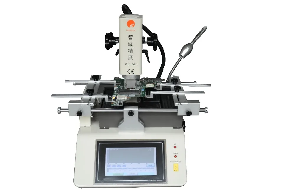 SZBFT New mobile phone repairing and soldering stations BGA WDS-520 with Samsung/iphone full set stencils