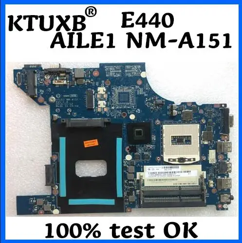 

KTUXB AILE1 NM-A151 motherboard for Lenovo thinkpad E440 notebook motherboard 04X4789 04X4790 04X4791 DDR3 100% test work