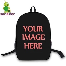 Customize Your Image Backpack Women Men Travel Bags Daily Backpack for Teenagers Girls Boys School Laptop Backpack Hip Hop Bags Customize Your Image Backpack Women Men Travel Bags Daily Backpack for Teenagers Girls Boys School Laptop Backpack Hip Hop Bags