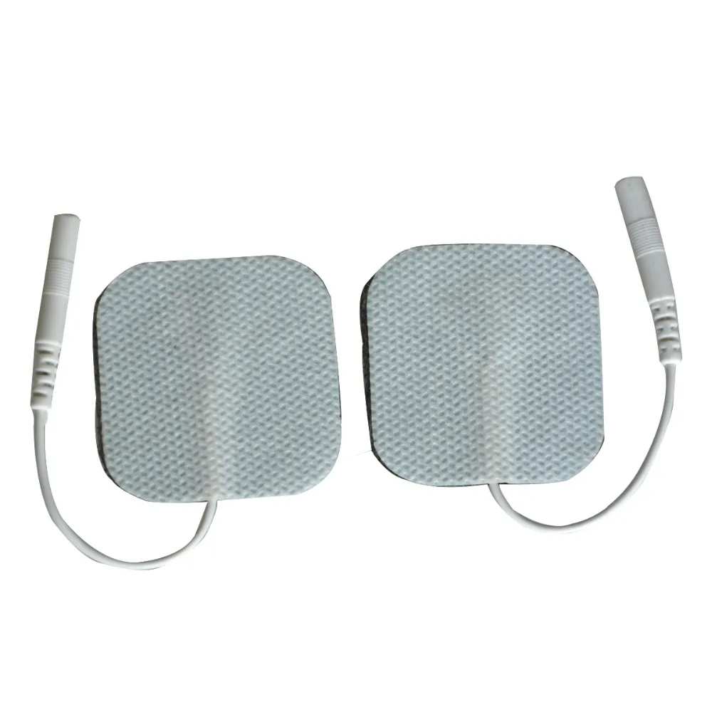 Square Tens EMS Replacement Electrode Pads Self Adhesive Gel Patch 4