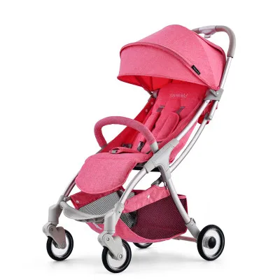 

Lightweight baby stroller shock absorber can sit reclining stroller