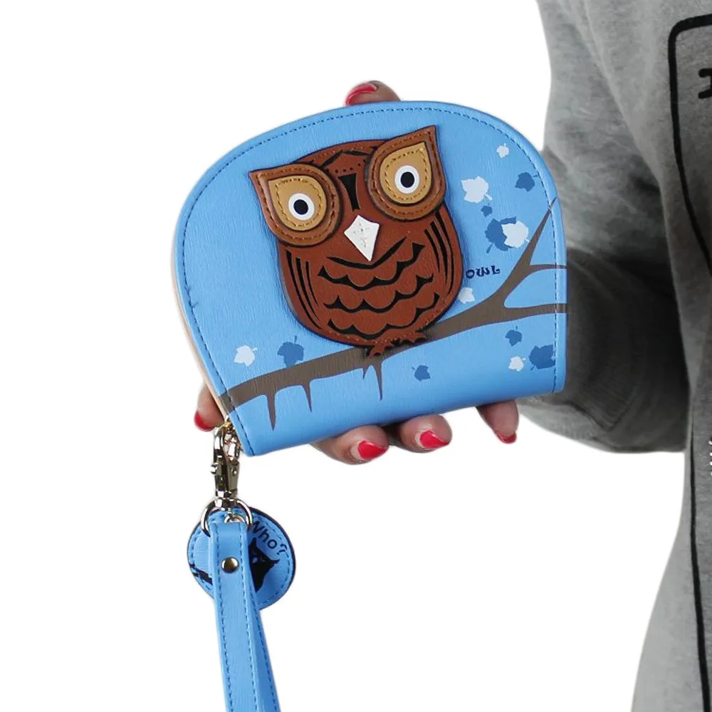 

2017 New Fashion Wallets Women Owl Silicone Wallet Change Bag Key Pouch Coin Purse Women Wallets,carteira feminina,Women Clutch
