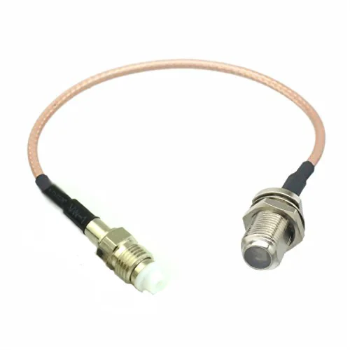 

F Type Female To FME Female Connector Adapter 8" RG316 RF Pigtail Cable