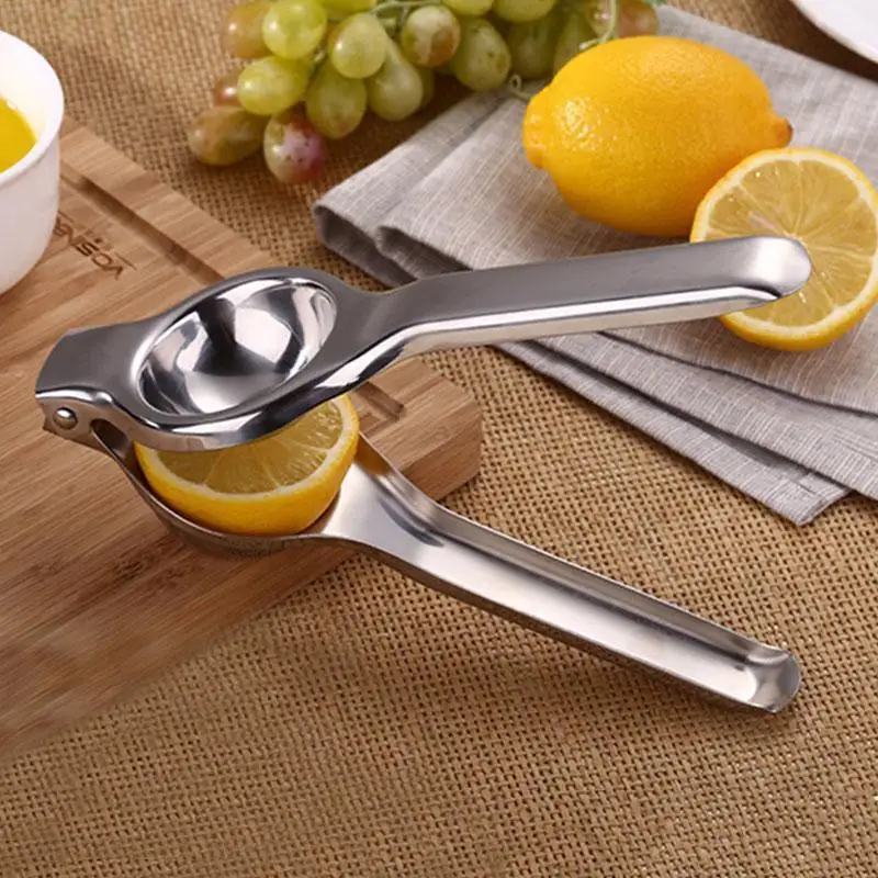 

Mini Stainless Steel Fruits Squeezer Orange Hand Manual Juicer Kitchen Tools Lemon Juicer Orange Juice Fruit Extractor