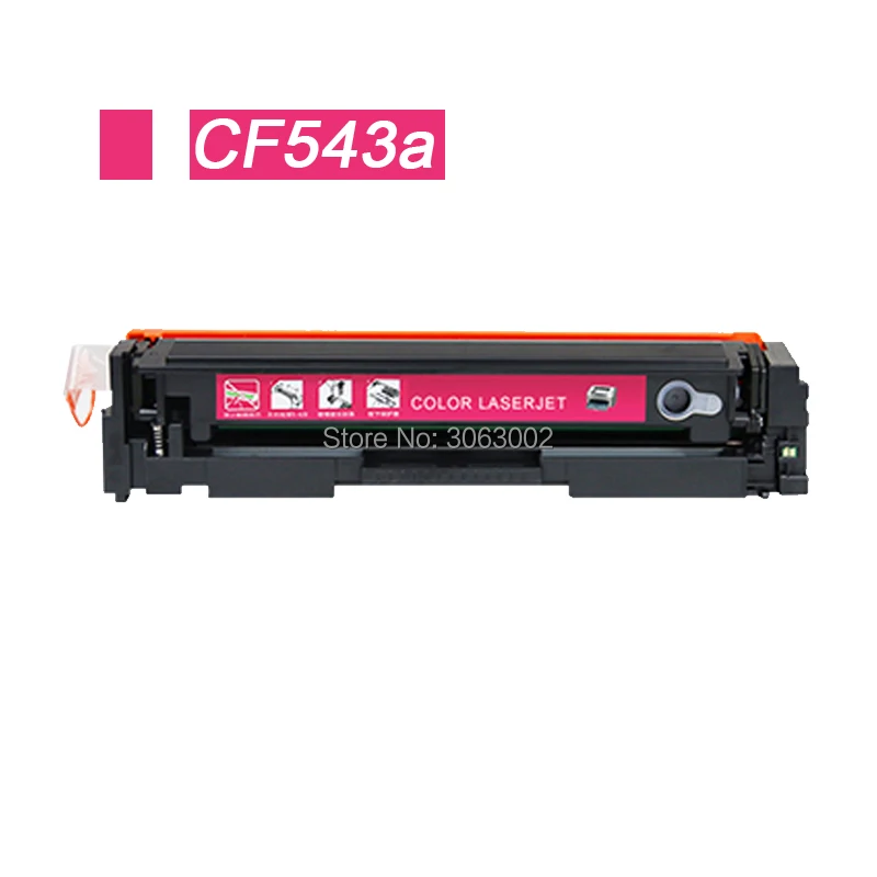 4 шт. совместимый картридж Misee с тонером для замены картриджа HP 203a CF540a CF543a Laserjet M254