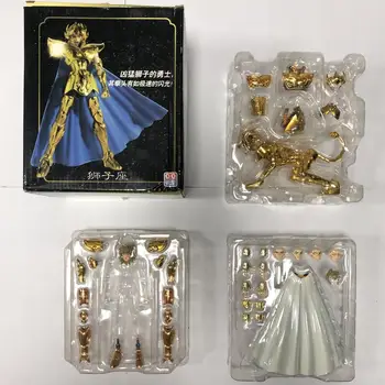 

QQ model Saint Seiya Cloth Myth EX Gold Leo Aiolia models metal cloth no body*