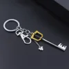 Брелок для ключей Game Kingdom Hearts Sora Key, съемный металлический брелок с лезвием для ключей, для мужчин, женщин, сумок, аксессуары, ювелирные издели... ► Фото 2/6