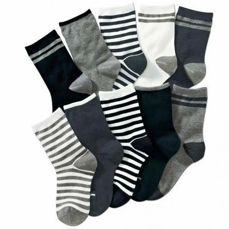 6 пар/компл. до щиколотки хлопковые носки для младенцев, Нескользящие Детские звёздно-полосатые носки Носки для малышей