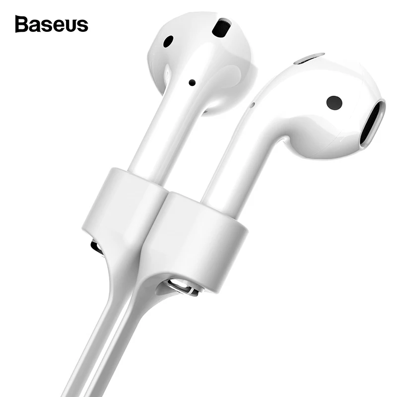 

Baseus Magnetic Headphone Earphone Strap For Apple Airpods Anti Lost Strap Loop String Rope For Air Pods Silicone Cable Cord