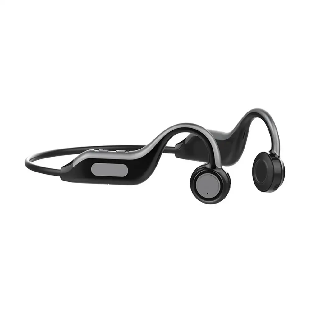 

Bluetooth 5.0 Headset Wireless Binaural Sports Waterproof Bone Sensor Conduction Quick Charge For Jogging Running Driving