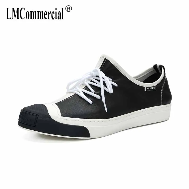 

Spring summer Genuine Leather mens loafers all-match cowhide breathable sneaker fashion boots men casual shoes, Leisure shoes