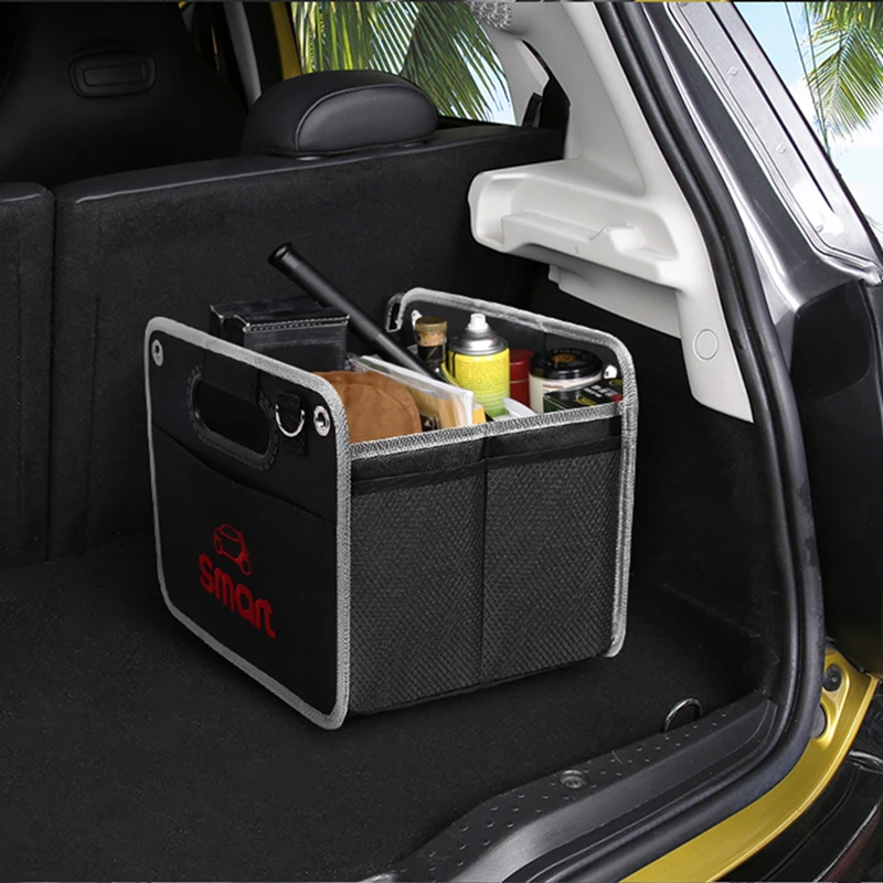 Для Smart 450 451 453 Fortwo Forfour Автомобильный логотип Сетчатая Сумка для автомобильных