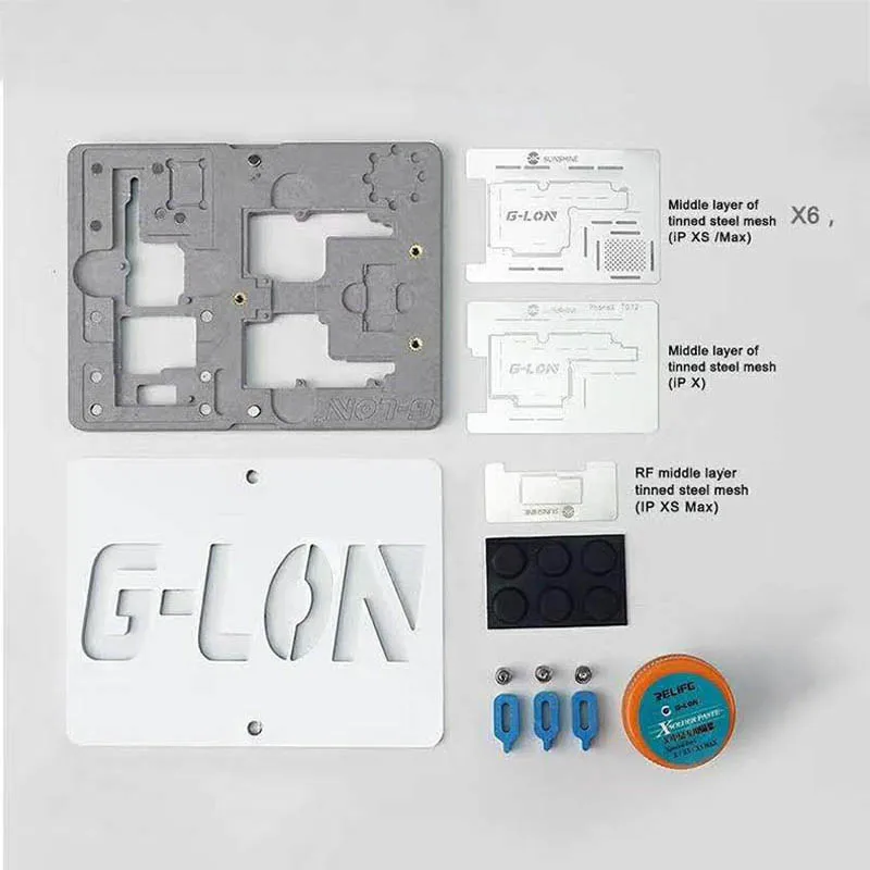 BGA planting platform kit Reball Kit Stencils Solder Paste Tin Hot Sale