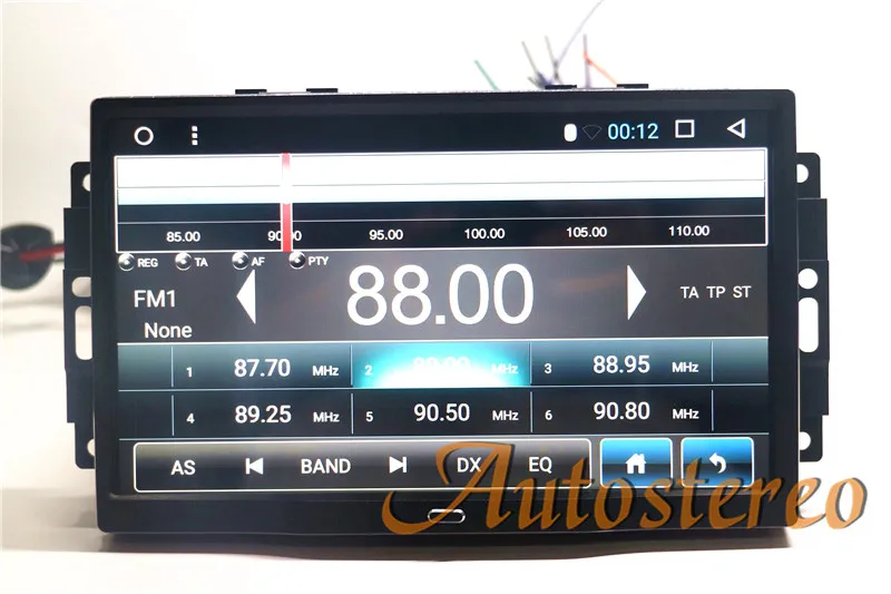 Excellent Octa core Android 8 Car GPS navigation For Chrysler 300C Jeep Dodge 2004-2008 No DVD player multimedia tape recorder head unit 15