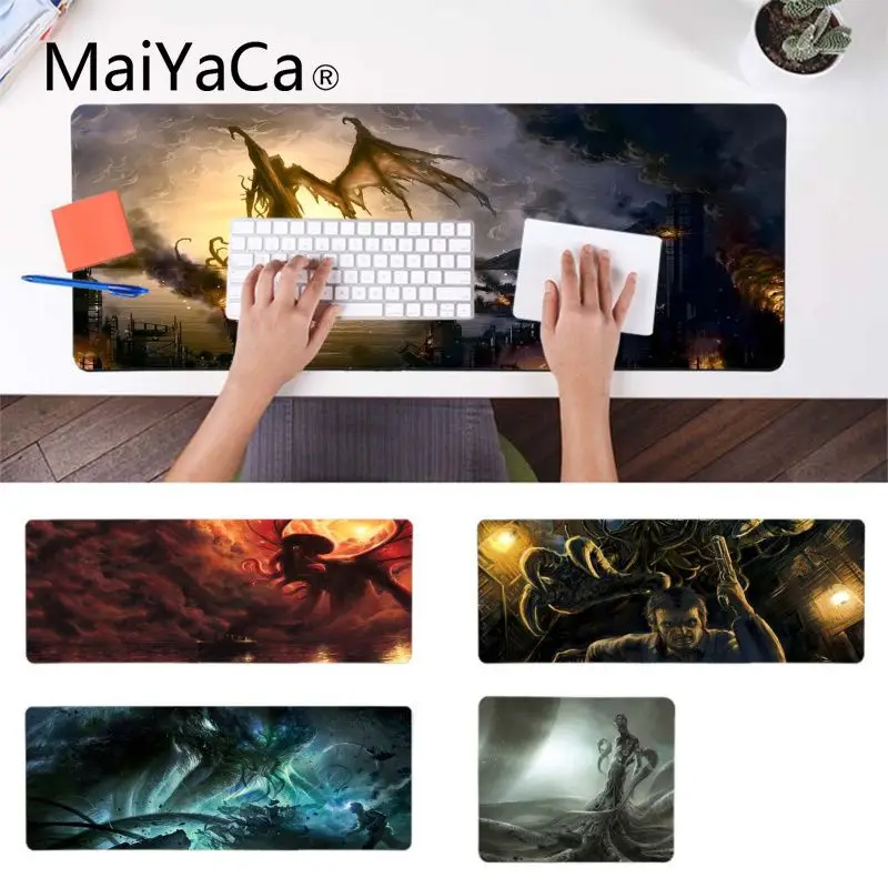 

MaiYaCa Boy Gift Pad cthulhu fantasy art Beautiful Anime Mouse Mat Laptop Gaming Lockedge Mice Mousepad