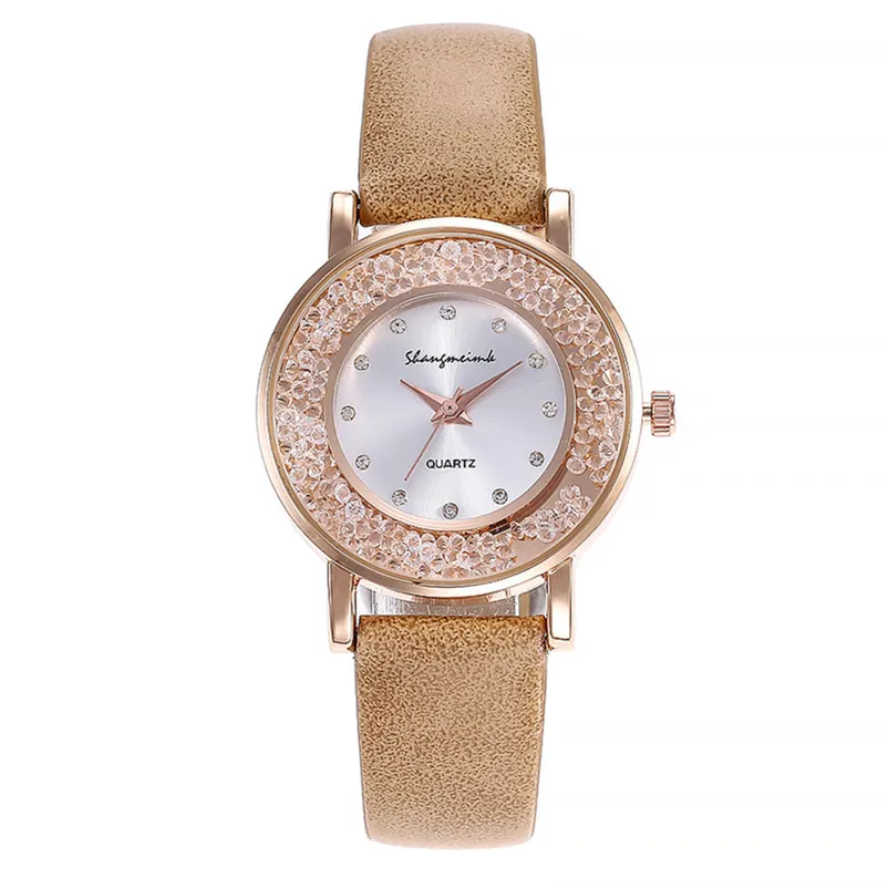 NEW women's watches brand luxury fashion ladies watch Crystal Analog Quartz Wrist Watch Bracelet clock relogio feminino Y12 (5)
