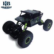 RC Car 2.4G 4CH 4WD Rock Crawlers 4×4 Driving Car Motors Drive Bigfoot Car Remote Control Car Model Off-Road Vehicle Toy