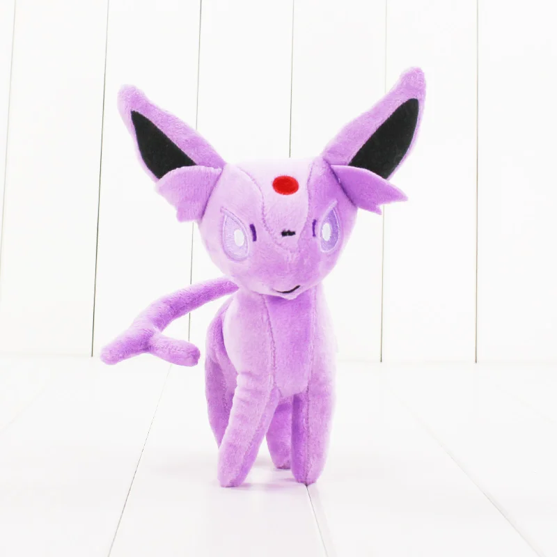 9 стилей 22 см подставка Evee Sylveon Espeon Flareon Umbreon glacion Jolteon Vaporeon Leafeon мягкие животные плюшевые игрушки - Цвет: G