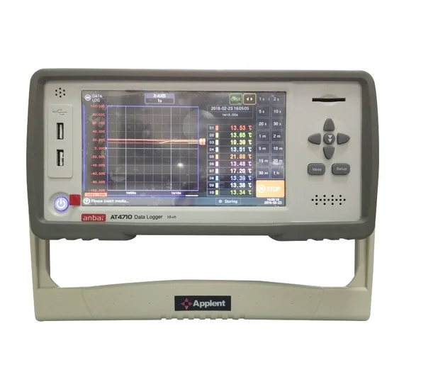 AT4710 Applent Multi Channel Temperature Meter Tester Thermocouple J K