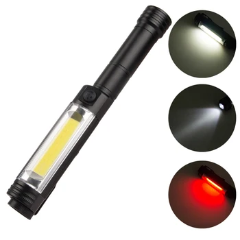 

Outdoor LED Torch Headlight Camping Lamp Multifunction LED Magnet Handheld Lamp USB Rechargeable Magnetic Work Light Flashlight