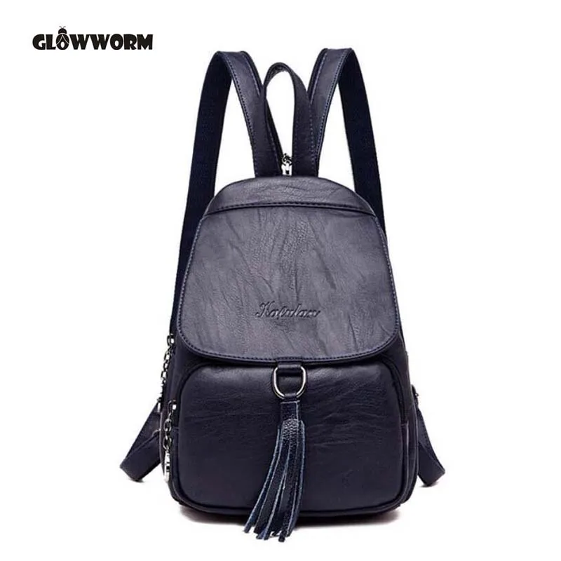 

Fashion women backpack female genuine leather backpacks for girls teenagers schoolbag small backpack ladies shoulder bag