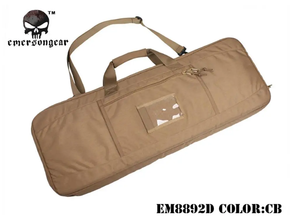 EMERSON армейская военная техника страйкбол Пейнтбол Стрельба сумка для оружия 87 см тактическая мягкая сумка для оружия черная EM8892GUN сумка - Цвет: CB