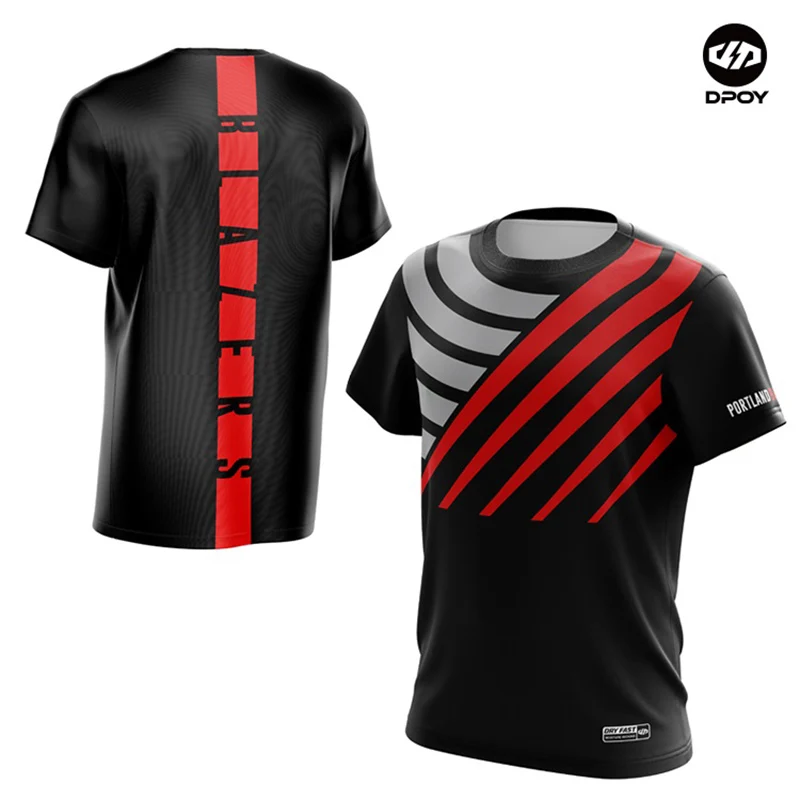 

DPOY brand original design usa basketball t-shirt Short sleeve quick-drying stretch breathab