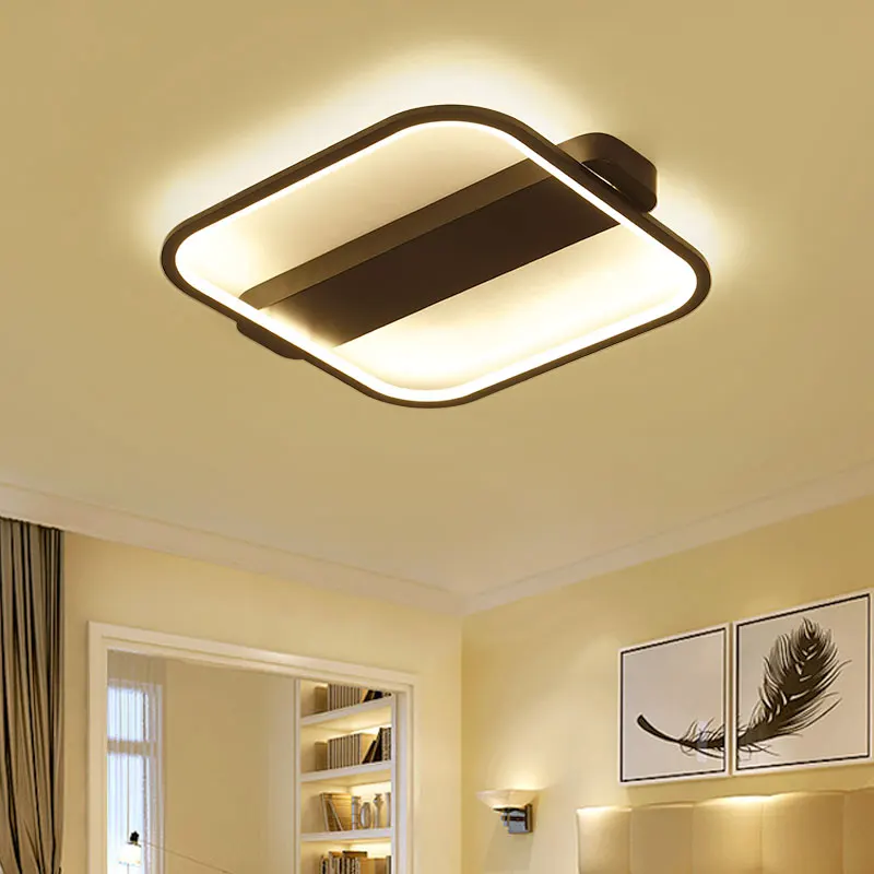 

Creative Round/square Minimalism modern LED Ceiling Lights for Styudy Room Bedroom lampara techo plafonnier lamp ceiling Lamp