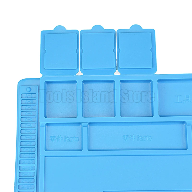  S-160 45x30cm Heat Insulation Silicone Pad Desk Mat Maintenance Platform For BGA Soldering Repair S