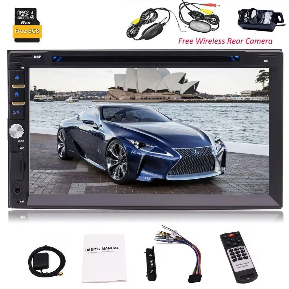 Clearance Eincar 2 Din Car Stereo Rear Camera Bluetooth GPS Navigation Support RDS Radio FM AM USB SD 1080P Video Play SWC Remote Contorl 0 Clearance Eincar 2 Din Car Stereo Rear Camera Bluetooth GPS Navigation Support RDS Radio FM AM USB SD 1080P Video Play SWC Remote Contorl 0