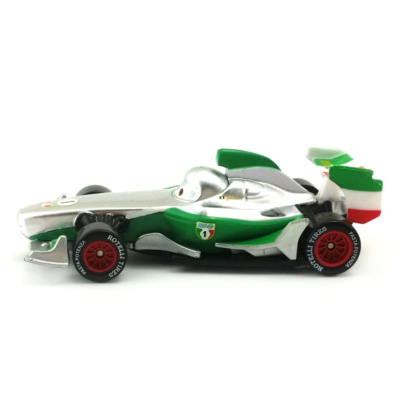 Disney Pixar Cars 2 игрушечный автомобиль Франческо Бернулли с металлической отделкой