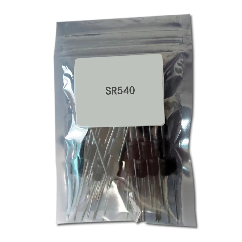 

20pcs/lot SCHOTTKY DIODE SR540 5A 40V DO-27/DO-201AD DIP