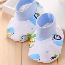 Носки для новорожденных от 0 до 3 месяцев, Одежда для младенцев из хлопка с мультяшным принтом, дышащая CBM006