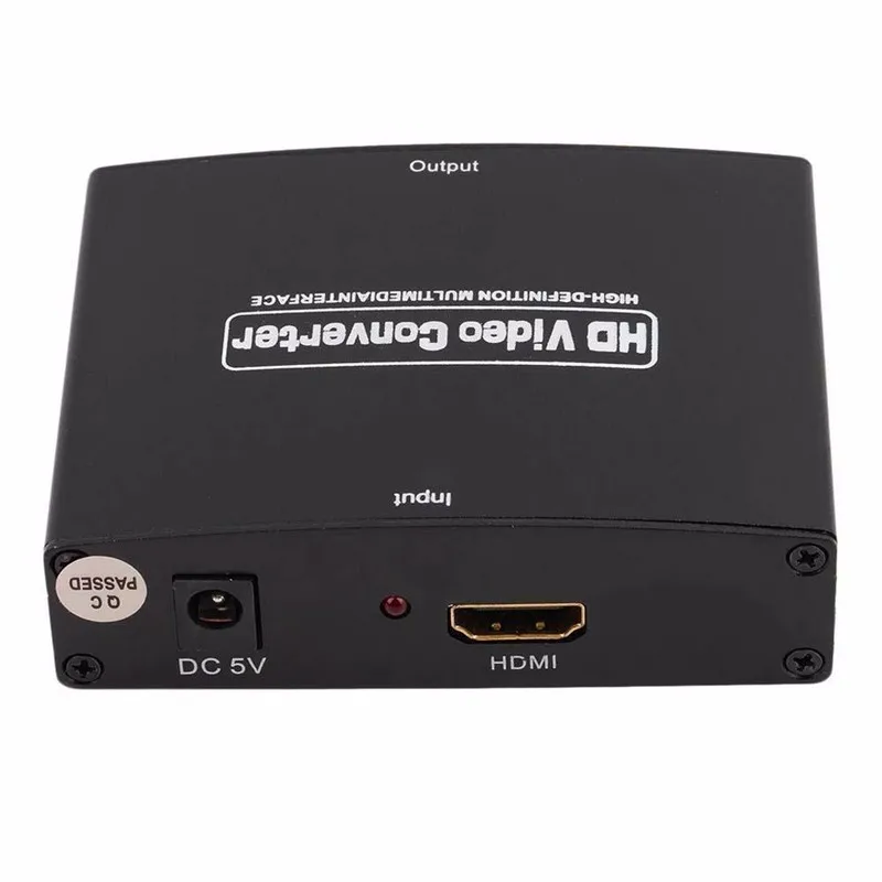  1080P HD Chiaro HDMI A RGB Component YPbPr video e R/L audio Adapter Converter