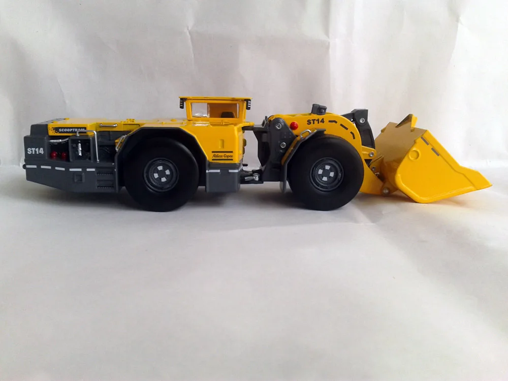 JOAL 280 1:50 Atlas Copco Scooptram ST14 подземная горнодобывающая игрушка