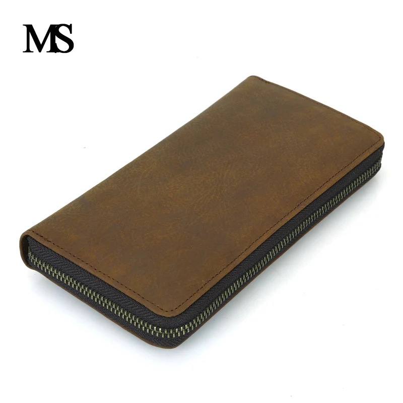 Мужской Стандартный кошелек мужской клатч carteira masculina кожаные мужские ручные