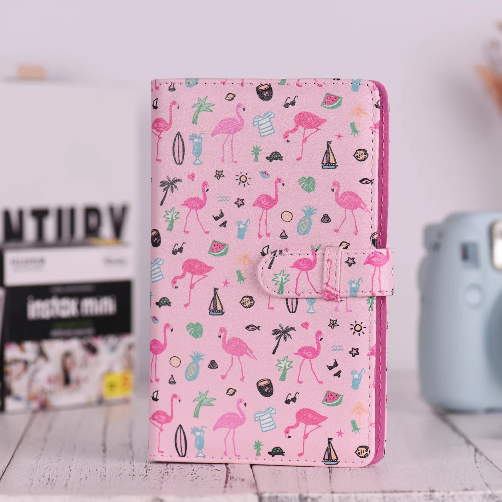 96 карманов Мини Фотоальбом книга для Fujifilm Instax Mini 9 8 7s 70 25 50s 90 цветная пленка