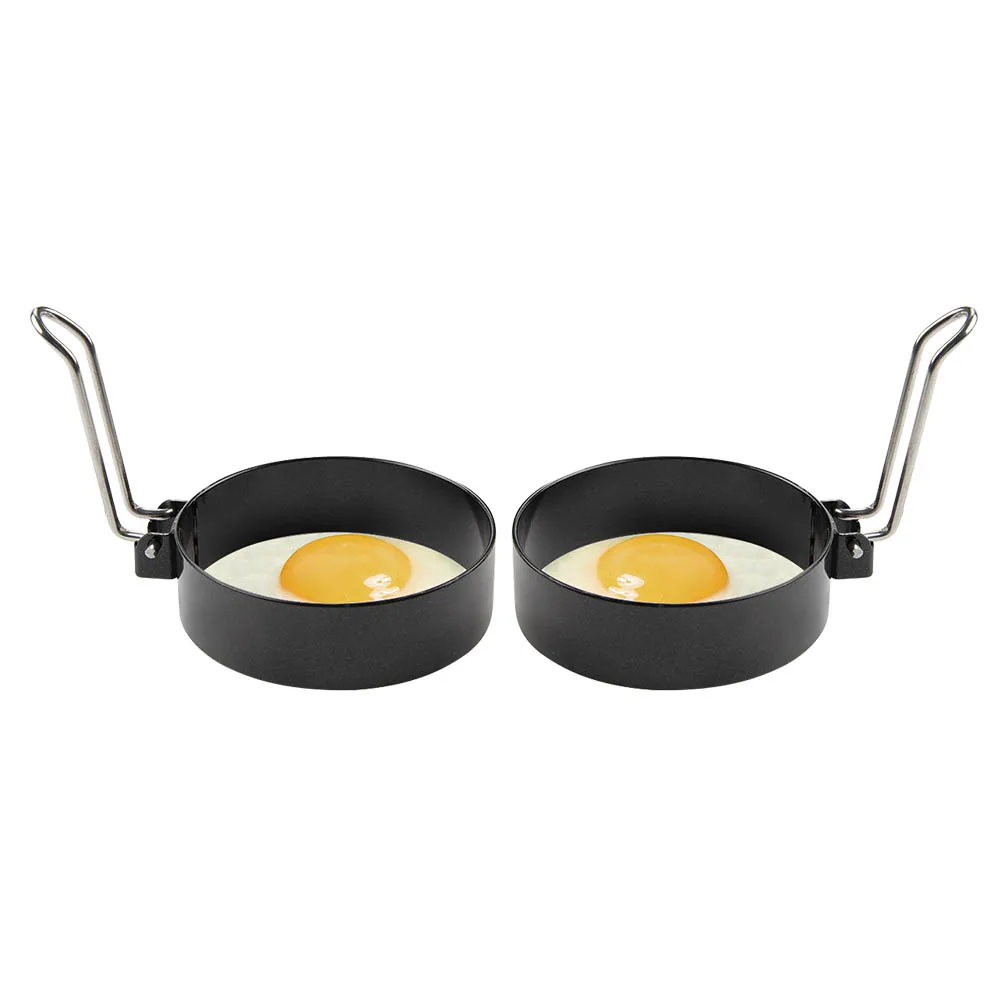 1Pcs Nonstick Stainless Steel Fried Eggs Mold Handle Round Pancake