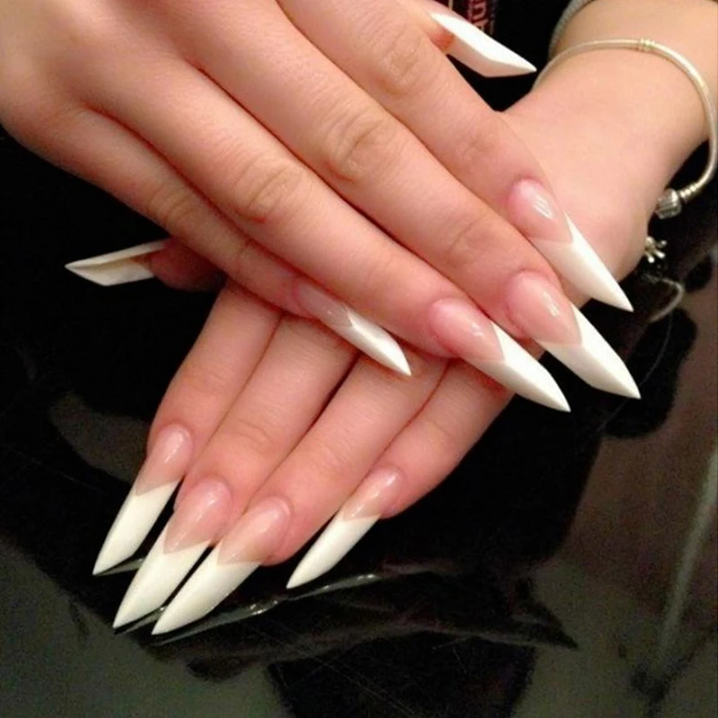 500pcs Natural Fake Nail False Nail Art Tips Ferrari Style Triangle Sharp Acrylic Faux Ongles Artificial Nails Art Manicure Tool 500pcs Natural Fake Nail False Nail Art Tips Ferrari Style Triangle Sharp Acrylic Faux Ongles Artificial Nails Art Manicure Tool
